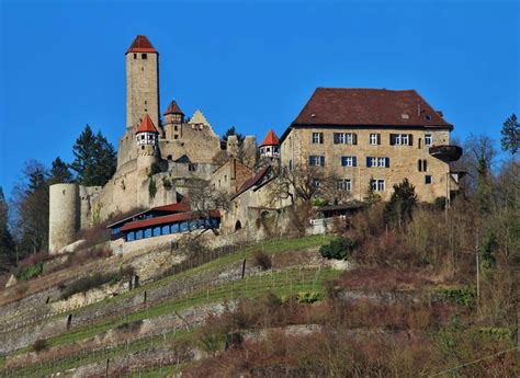 Castle Hornberg am neckar, castle of famous knight götz of berlichingen ...