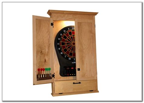 Best Electronic Dart Board With Cabinet - Cabinet : Home Design Ideas # ...