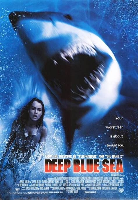 Deep Blue Sea (1999) movie poster