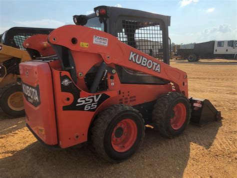 2016 KUBOTA SSV65 SKID STEER LOADER, VIN/SN:11198 - WHEELED, 2 SPEED ...