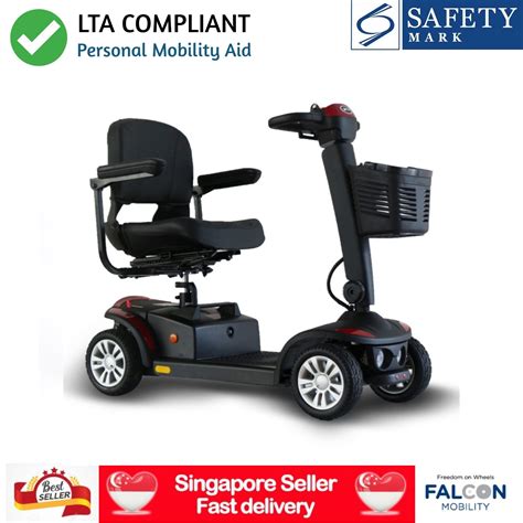 Budget-Lite Plus 4-Wheel Mobility Scooter - LTA Compliant Personal ...