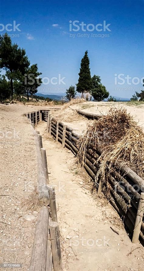 Trenches At Gallipoli Stock Photo - Download Image Now - 100th ...