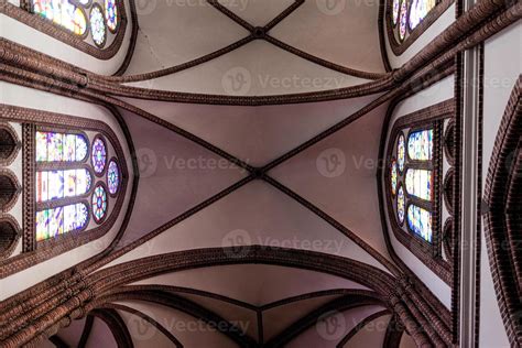 ceiling of a Catholic church 5701563 Stock Photo at Vecteezy