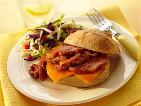 Barbecue Pork Tenderloin Sandwich | Sargento® Mild Cheddar Cheese