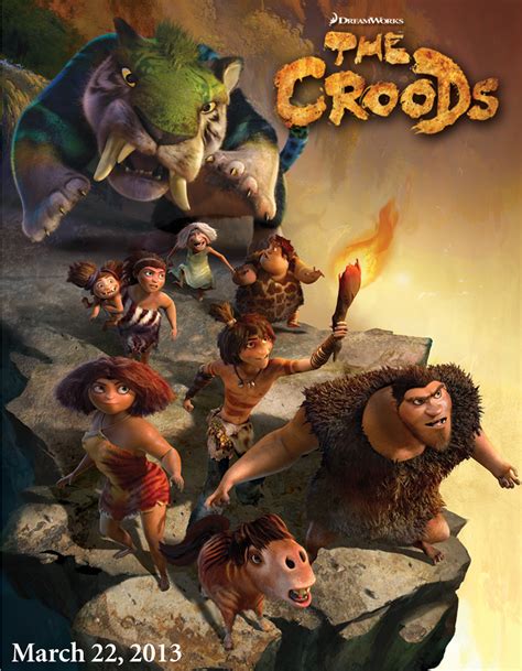 First Look at DreamWorks Animation's 'The Croods' and 'Rise of the ...