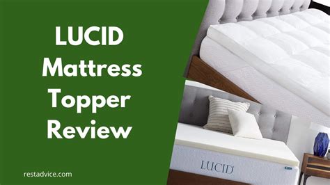 LUCID Mattress Topper Review 2021 | Best LUCID Mattress Topper