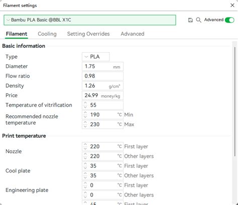 Setting Guide of Slicing Parameters | Bambu Lab Wiki