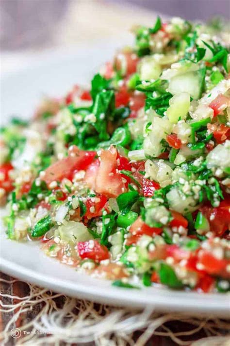 Tabouli Salad Recipe (Tabbouleh) | The Mediterranean Dish