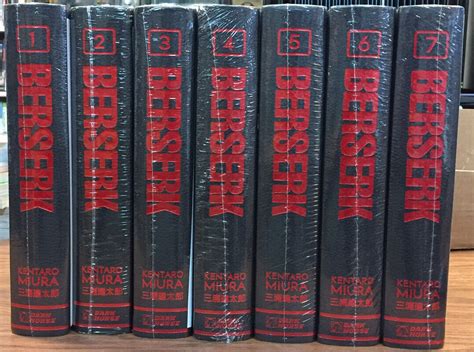 Berserk Hardcover Deluxe Edition Vol. 1-7 BRAND NEW SEALED English Dark ...