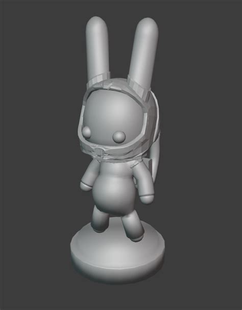 STL file Destiny 2 Jade Rabbit Statue・Model to download and 3D print・Cults