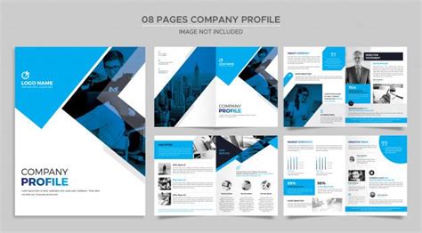 Pages Company Profile Template | Modèle de brochure, Profil d ...