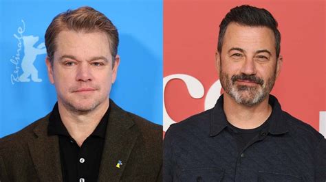 Matt Damon and Jimmy Kimmel Renew Long-Running Late Night Feud | THR News