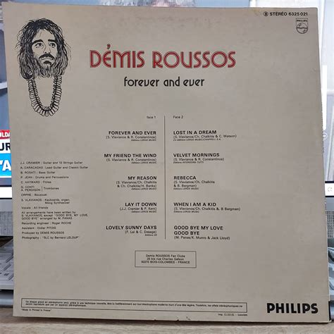 Demis Roussos* – Forever And Ever PLAK