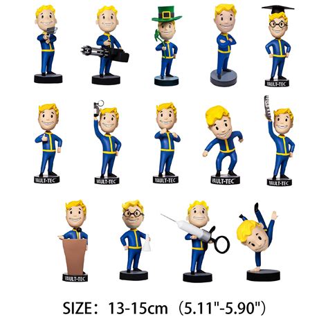 Fallout Vault Boy 76 Bobbleheads Vault-Tec Complete Series 1 ...