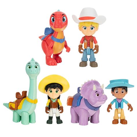 Jazwares Dino Ranch - Dino Ranchers 6-Pack Figures