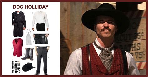 Val Kilmer Doc Holliday Costume