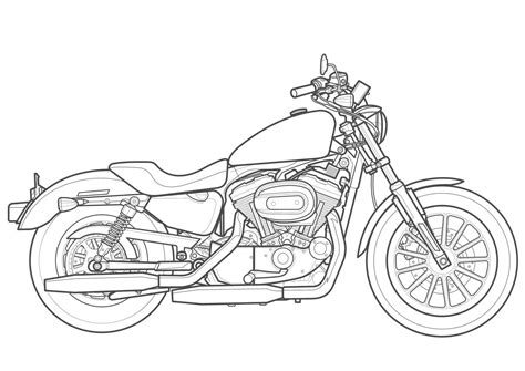 harley davidson's 100th anniversary bike | Motorcycle drawing, Bike ...