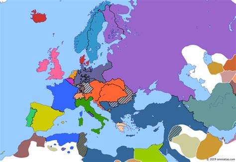 North German Confederation | Historical Atlas of Europe (21 December ...