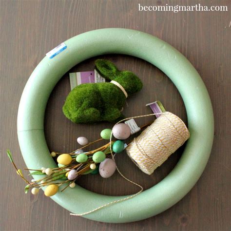 Baker's Twine Spring Wreath - The Simply Crafted Life