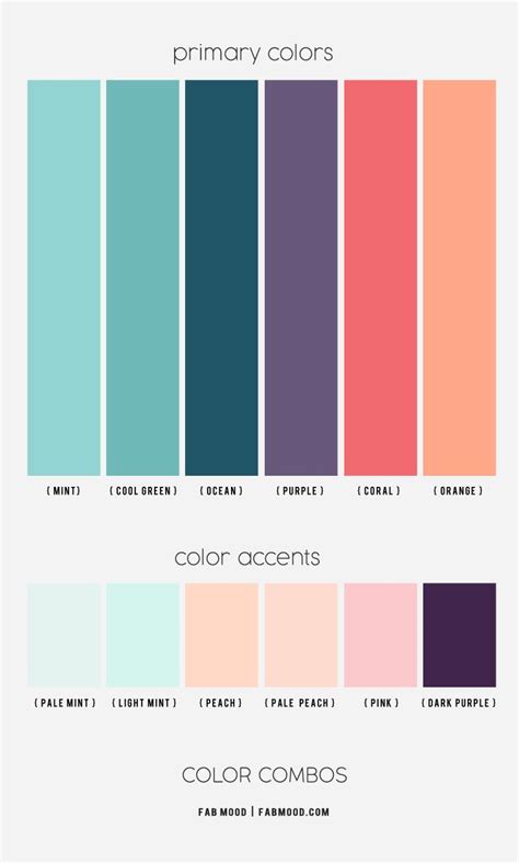 Refreshing Mint Color Combinations