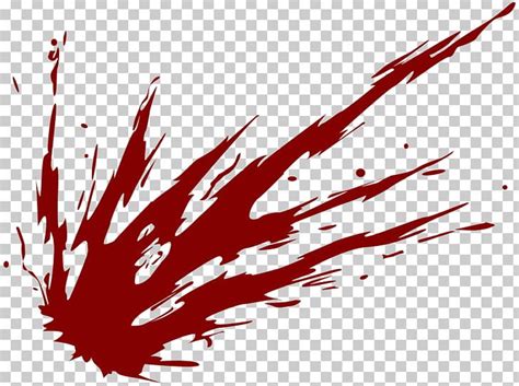 Blood Spray Clipart