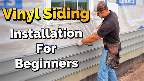 How To Install Vinyl Siding | Vinyl siding installation, Vinyl siding ...