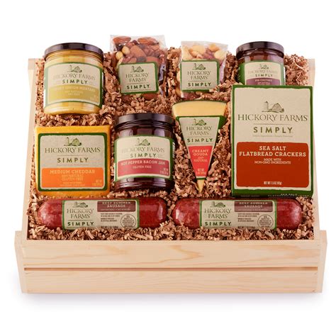 Hickory Farms Simply Savory Deluxe Gift Crate | Hickory Farms