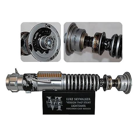 Star Wars Luke Skywalker Stunt Lightsaber Replica - eFX Collectibles ...