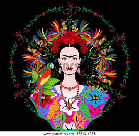 Coyoacan Mexico City Mexico Frida Kahlo Stock Vector (Royalty Free ...