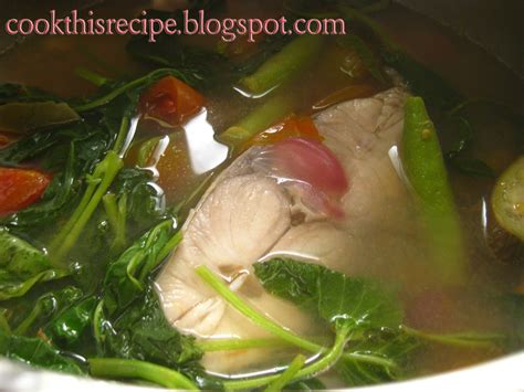 Cook this Recipe: Recipe: Sinigang na Tanigue