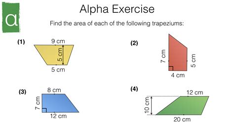 G16d – Area of a trapezium – BossMaths.com