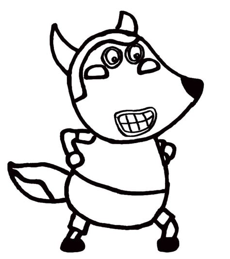 Top 6 Printable Wolfoo Coloring Pages - Online Coloring Pages