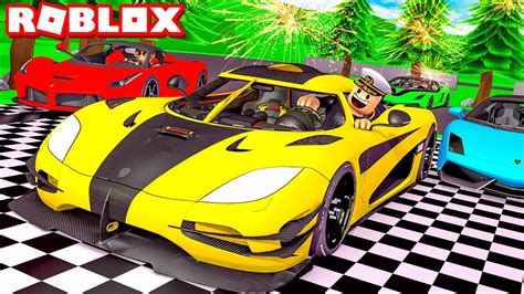 RACING with the ULTIMATE SUPER CAR in ROBLOX - YouTube