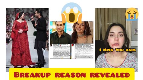 Inside Story Of Their Breakup|Hania Amir| |Asim Azhar| |Breakup Reason ...