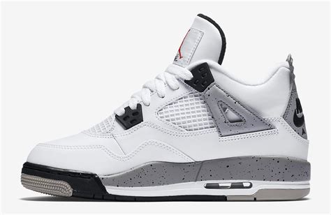 Here Are All the Kids 'White Cement' Air Jordan 4s Releasing | Sole ...