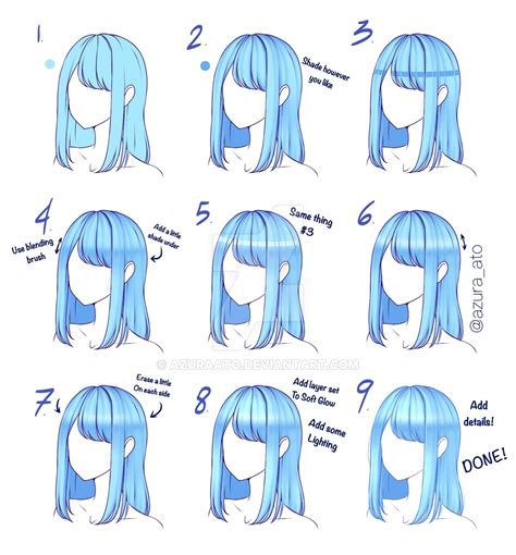 Anime Coloring Tutorial