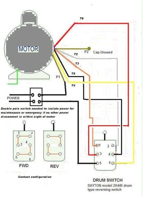 Single Phase Motor Wiring Diagrams 120 Volt