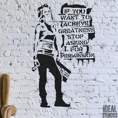 Banksy stencil | Banksy stencil, Stencil wall art, Graffiti art