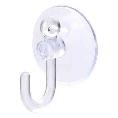 Suction Cup Hooks 25mm Diameter Clear PVC Wall Hooks for Kitchen ...