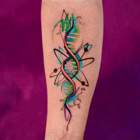 101 Best Double Helix Tattoo Ideas that Will Blow Your Mind!