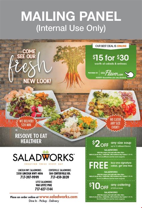 saladworks coupons