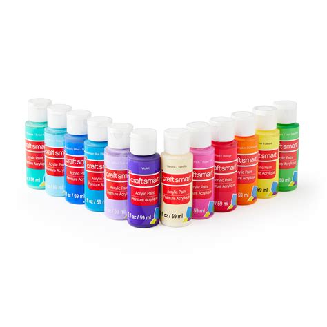 12 Color Bright Acrylic Paint Value Pack by Craft Smart® | Michaels