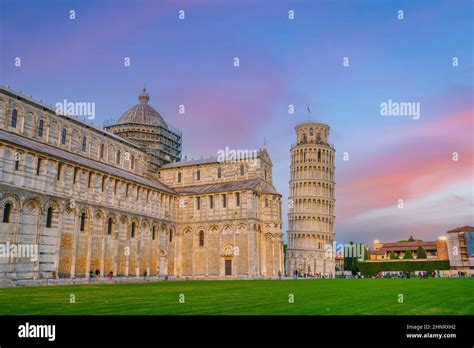 The Leaning Tower in Pisa, Italy Stock Photo - Alamy