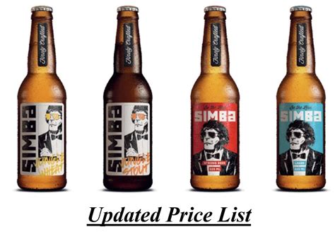 (Updated Price List) SIMBA Beer Price in India