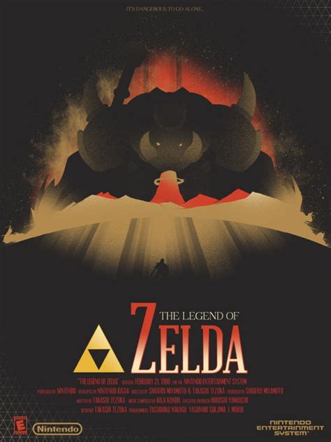 The Legend of Zelda Movie Poster 1 - Etsy