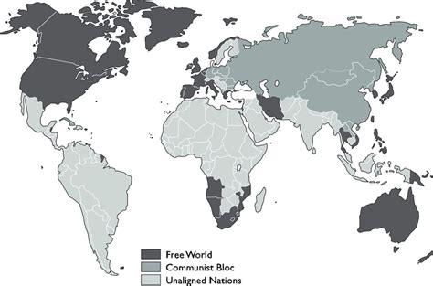 The world political map during the Cold War. Source: Huntington 1996 ...