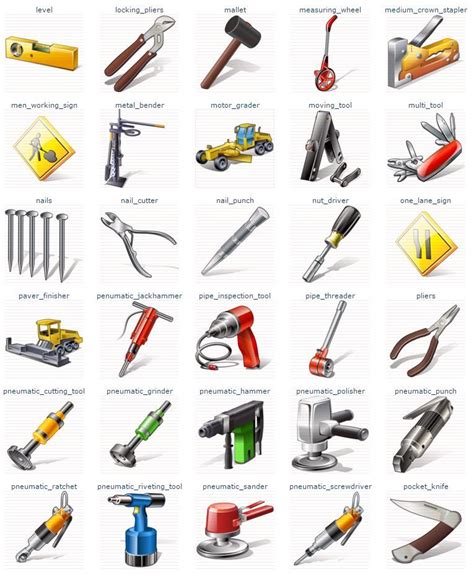 http://www.iconshock.com/construction-icons/ | Vocabulary tools, Learn ...