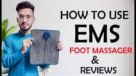 How to use EMS Foot Massager Mat? | WHATARE THE BENEFITS OF EMS FOOT ...