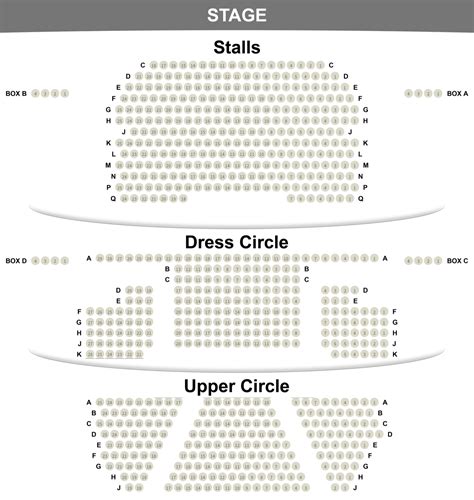 Seating Plan | Playhouse Theatre