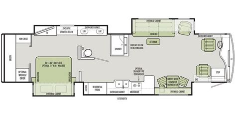 2018 Tiffin Allegro Bus Specs & Floorplans